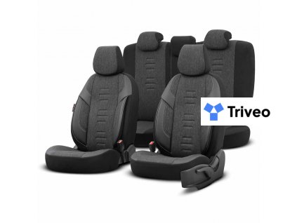 Sada autopoťahov OTOM THRONE 102 SMOKED 3-ZIP