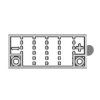 BANNER motobatéria 12V 50512 5Ah BB5L-B
