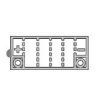 BANNER motobatéria 12V 50713 8Ah BB7-A