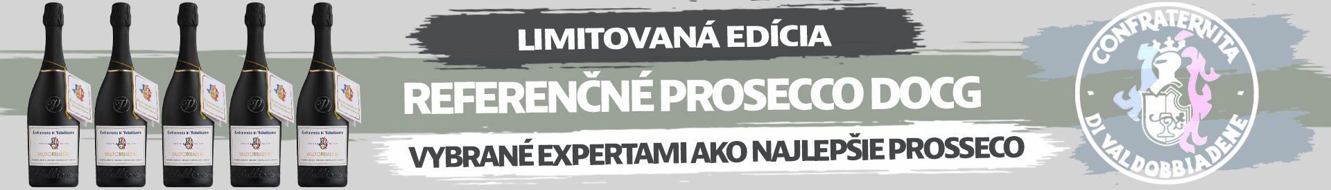 Confraternita di Valdobbiadene najlepšie prosecco docg - limitka