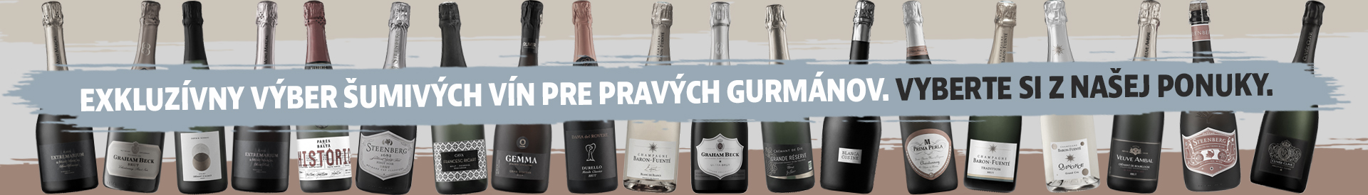 Exkluzívny výber šumivých vín na TRIVINO.SK