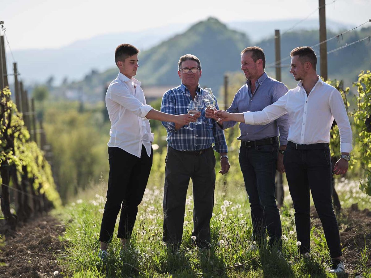 Prípitok vo vinici Colline Guizzette