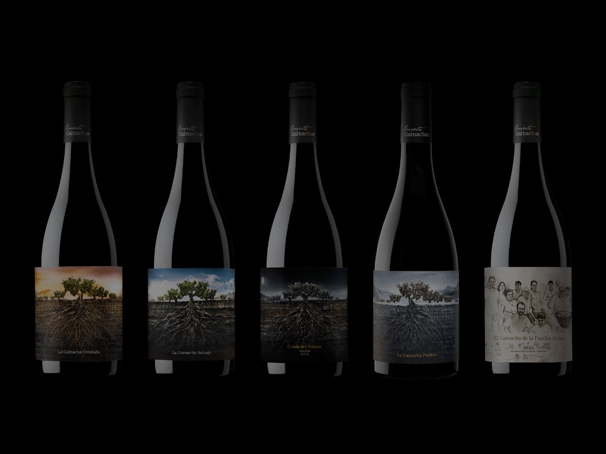 Fľaše kolekcie Proyecto Garnachas de España