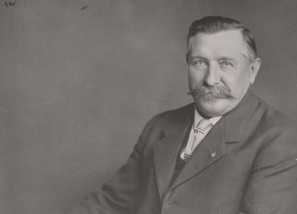 Historická fotografia z počiatkov vinárstva Wente