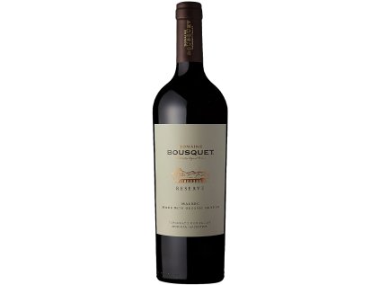 BOUSQUET Malbec Reserve BIO – argentínske organické červené víno s plnou chuťou, Malbec, Mendoza, ekologické víno