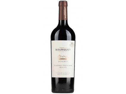 Domaine Bousquet Cabernet Sauvignon Reserve BIO červené víno s tónmi čiernych ríbezlí a vanilky