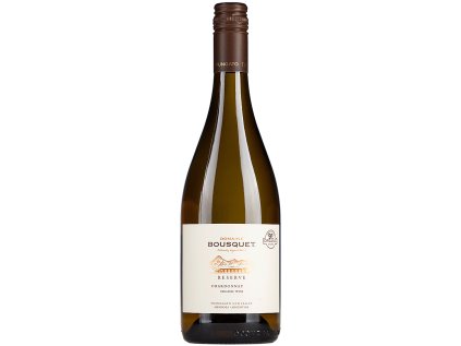 Chardonnay Reserve Tupungato Domaine Bousquet BIO – biele víno, tropická aróma, zlatožltá farba, Mendoza, Argentína