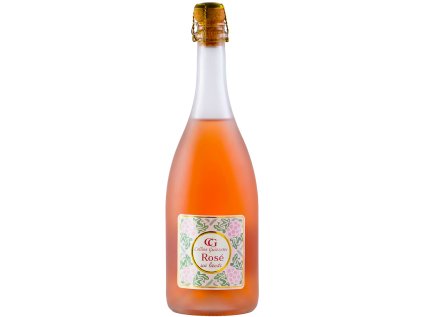 COLLINE GUIZZETTE Brut Nature Rosé Prosecco Col Fondo Frizzante, 0,75l