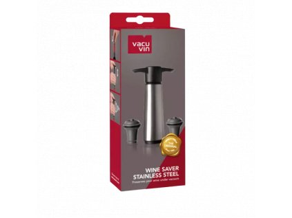 06492606 Wine Saver Stainless Steel 1 Pump 2 Stoppers Pack trivino sk