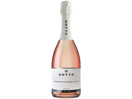 Rosé Brut Incrocio Manzoni ružové šumivé víno s tónmi malín a citrusov