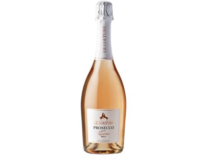 Le Colture Brut Rosé šumivé víno s vôňou jahôd, citrusov a jemným perlením