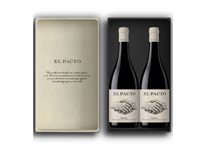 EL PACTO Tinto Rioja Organic Giftbox, 2x0,75l