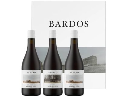 BARDOS 2xRomantica–1xReserva Giftpack 3×0,75l – darčekové balenie troch červených vín z Ribera del Duero (2× Romántica Crianza, 1× Reserva)
