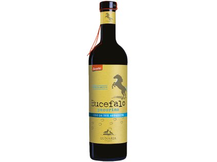 Lunaria Bucefalo Pecorino biodynamické biele víno z Abruzza s vôňou sušeného ovocia