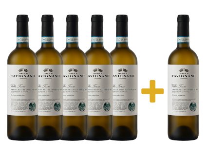 5+1 balíček Tavignano Verdicchio Classico Superiore BIO – biele víno v BIO kvalite, minerálne, svieže a elegantné, jedno zadarmo