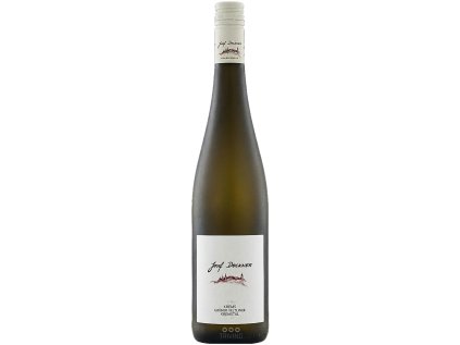 Fľaša bieleho vína Josef Dockner Grüner Veltliner so sviežou etiketou