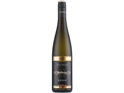 WOLFBERGER Riesling Signature 0,75l – suchý alsaský rizling s 0 g zvyškového cukru, citrusy, biele kvety a mineralita