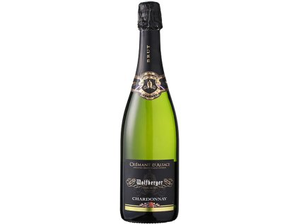 Wolfberger Crémant d’Alsace Chardonnay Brut s jemným perlením a citrusovo-ovocnou vôňou