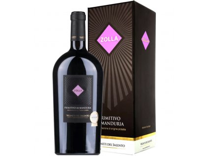 FANTINI Zolla Primitivo di Manduria Gift Box Magnum, 14,50%, 1,5l (2)