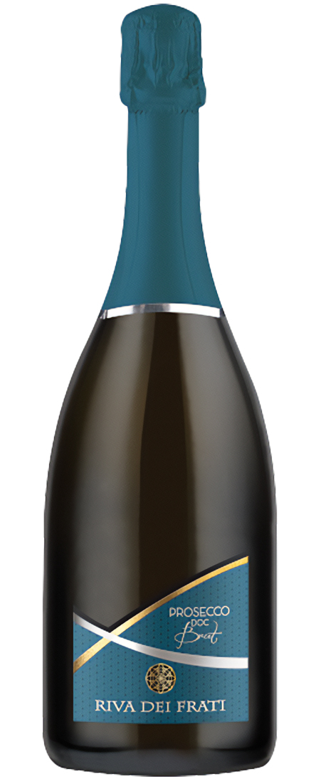 RIVA DEI FRATI Brut Prosecco DOC Treviso biele 11,50% 0,75l (čistá fľaša)