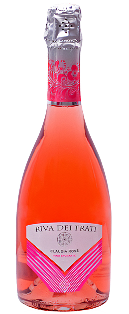 RIVA DEI FRATI Rosé Brut Claudia ružové 11,50% 0,75l (čistá fľaša)