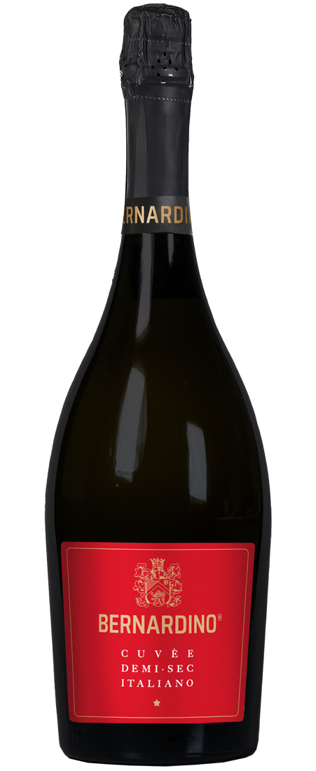 BERNARDINO Demi Sec Cuvée Prestige Spumante biele 11,00% 0,75l (čistá fľaša)