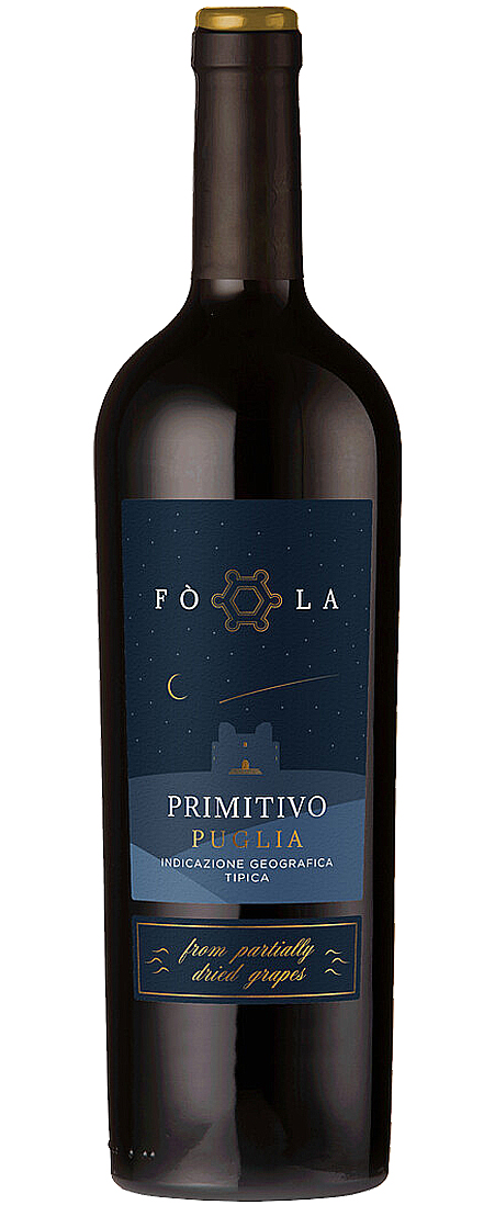 BISCARDO Fola Primitivo Partially dried grapes červené 13,50% 0,75l (čistá fľaša)