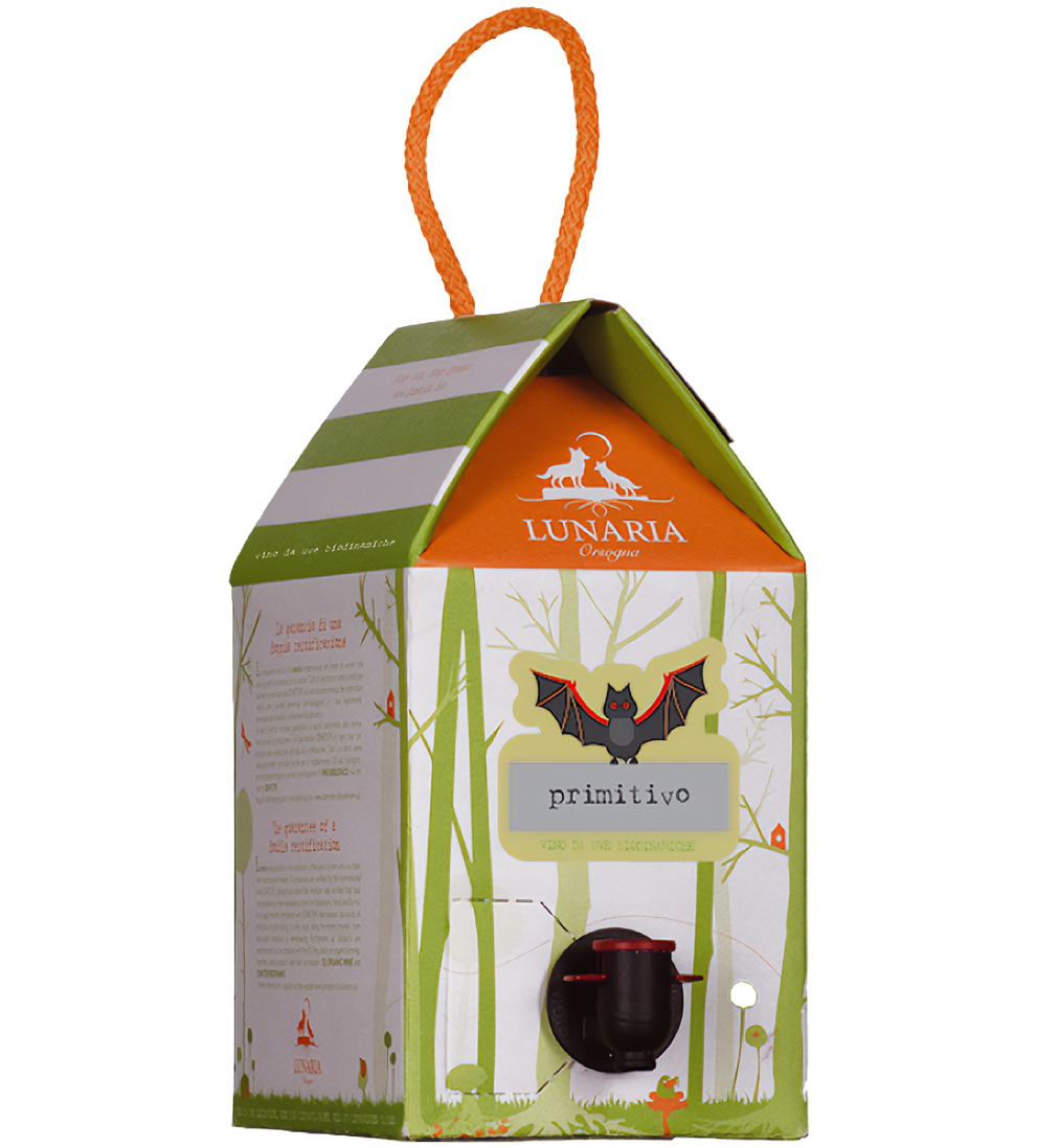 LUNARIA Primitivo BIB čerevné 14,00% 3,00l (box)