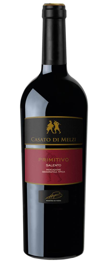BISCARDO Casato di Melzi Primitivo Salento IGT červené 13,50% 0,75l (čistá fľaša)