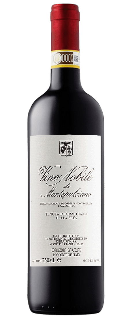 TENUTA DI GRACCIANO DELLA SETA Vino Nobile červené 14,00% 0,75l (čistá fľaša)