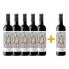 Séptimo Sentido Tempranillo 5+1 zadarmo – španielske ovocné červené víno z La Mancha, výhodný balík s jednou fľašou grátis