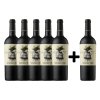Honoro Vera Monastrell Organic 5+1 zadarmo – bio červené víno z Jumilly, plné ovocia, výhodné balenie