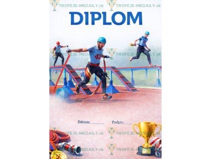 Hasičský šport 1 vodotlač