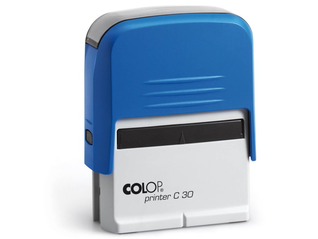 Pečiatka ColoP Printer C30 blue 18x47mm