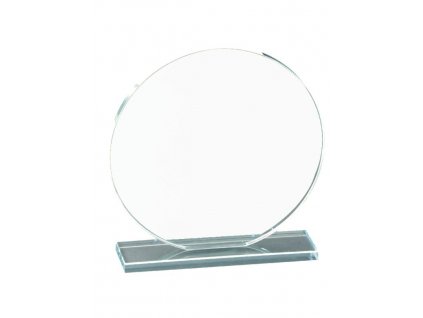 Sklenená plaketa W50_ + gravírovanie (Varianta 20cm)