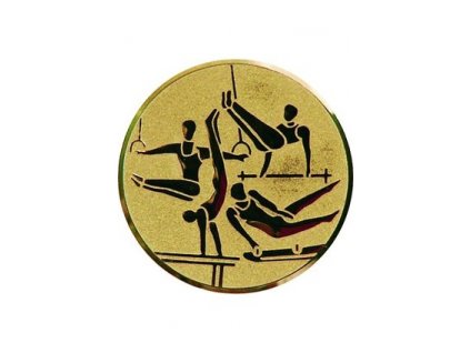 Emblém 25mm  97 gymnastika muži