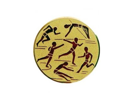 Emblém 25mm  29 atletika bronz