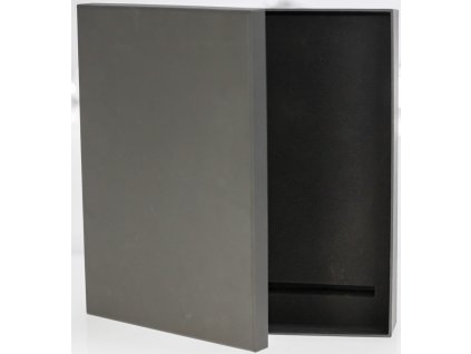 h281 bk puzdro na sklenenu trofej 25x25 cm cierne (1)