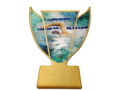 Trofej  kovová plávanie SL-SWI