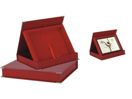 Púzdro na diplom BTY CERVENE (Varianta D)