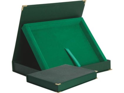 Púzdro na diplom BTY ZELENE (Varianta B)