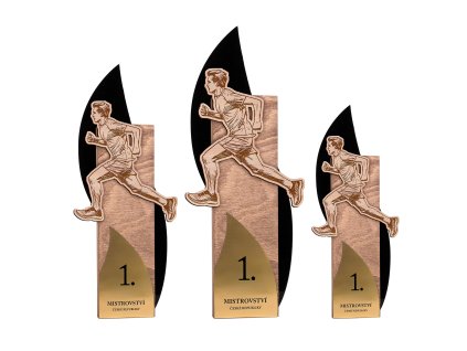 Trofej se sportovní siluetou - Běh - muž