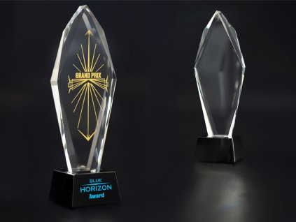 Glass Trophy C043 with box (Výška 30 cm)