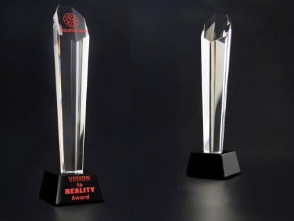 Glass Trophy G003 with box (Výška 30 cm)