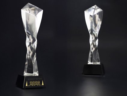 Glass Trophy C060 with box (Výška 27 cm)