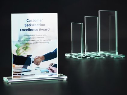 Glass Trophy 8003 (Výška 20 cm)