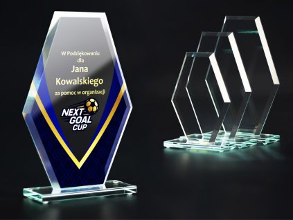 Glass Trophy GS112 (Výška 18 cm)