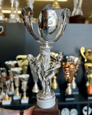 Celebrate your big win with a trophy that truly shines. #celebration #wimwin #compatition #show