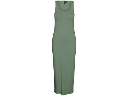 Dámské šaty VMMAXI Tight Fit 10305781 Hedge Green