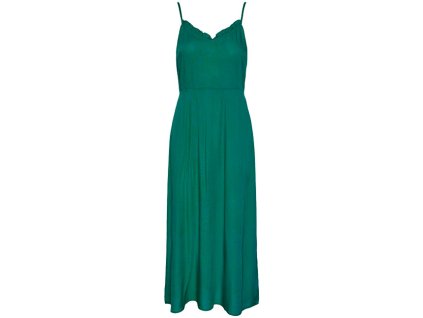 Dámské šaty PCNYA Long Line Fit 17135286 Pepper Green